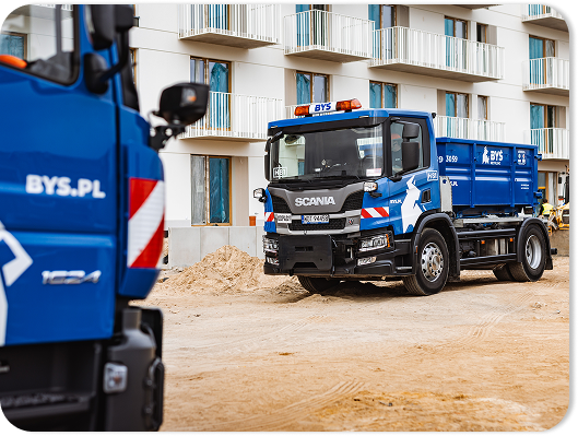 Wywóz odpadów przez firme BYŚ